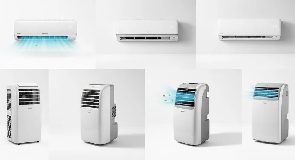 TOP 7 Melhores Ar-Condicionados Baratos e Econômicos em 2025: Split e Portátil TOP 7 Melhores Ar-Condicionados