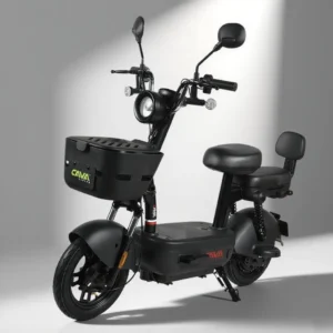 Bicicleta Elétrica Cavalletta C3 800W Bateria Lítio Preta